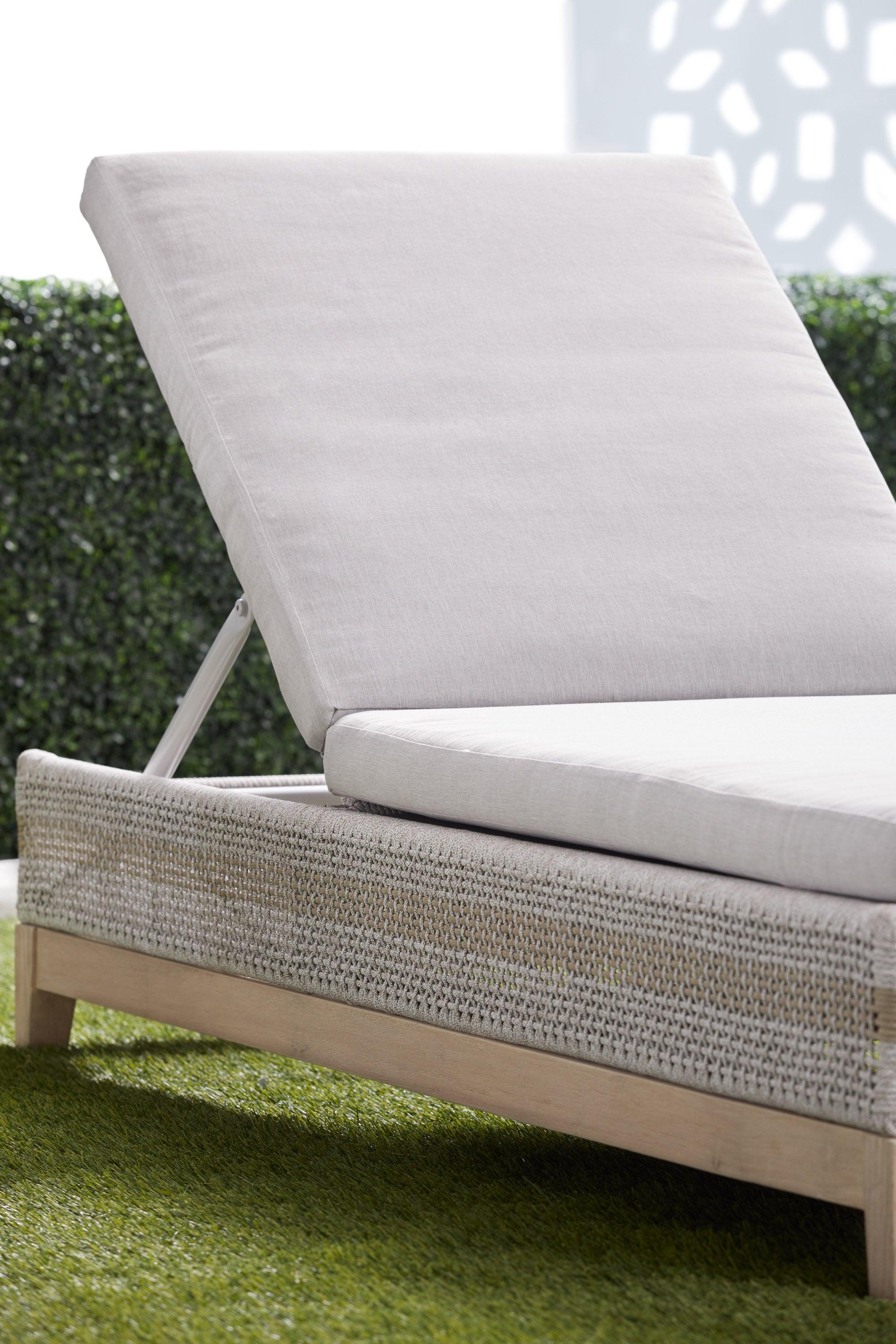 Essentials For Living Outdoor Loungers - Tapestry Outdoor Chaise Lounge Taupe