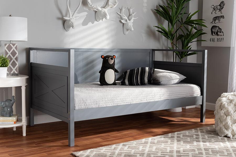 Wholesale Interiors Daybeds - Cintia 41.5" Daybed Gray