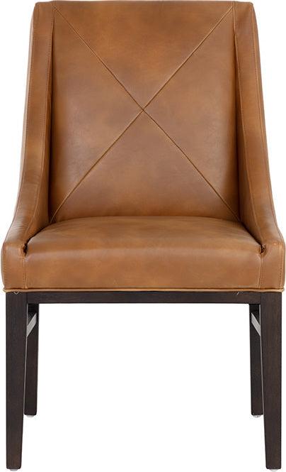 SUNPAN Dining Chairs - Zion Dining Chair - Tobacco Tan