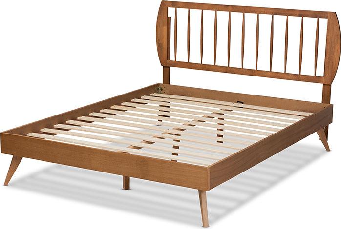 Wholesale Interiors Beds - Emiko Full Bed Walnut Brown
