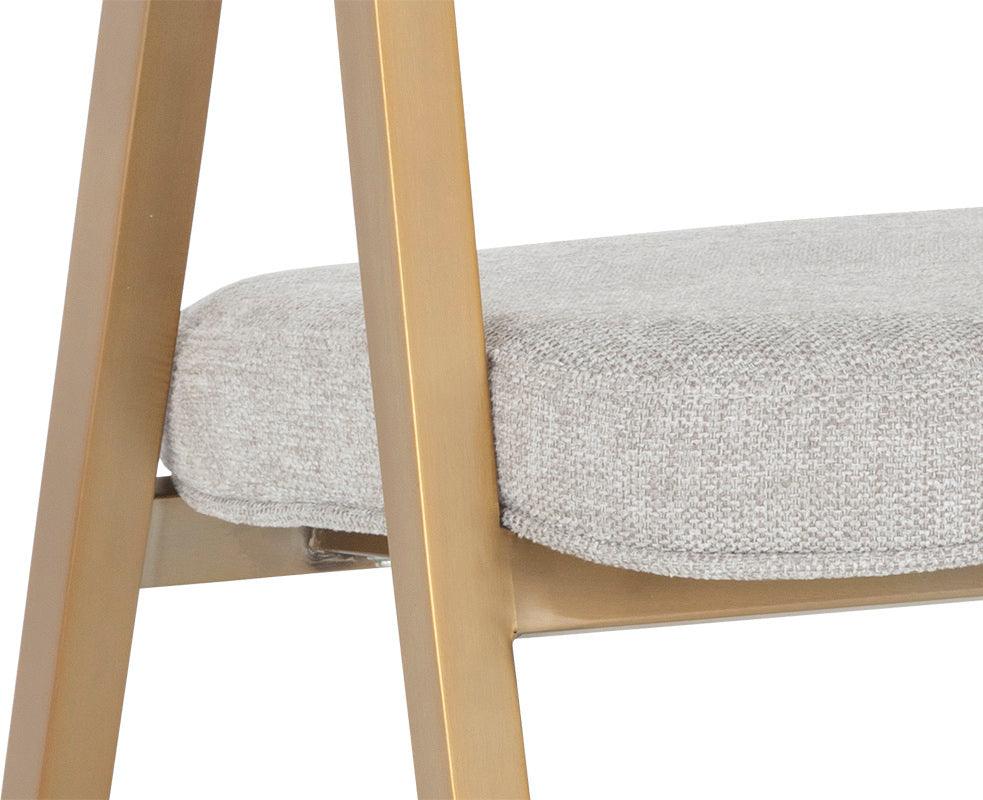 SUNPAN Dining Chairs - Burgos Dining Armchair - Belfast Heather Grey