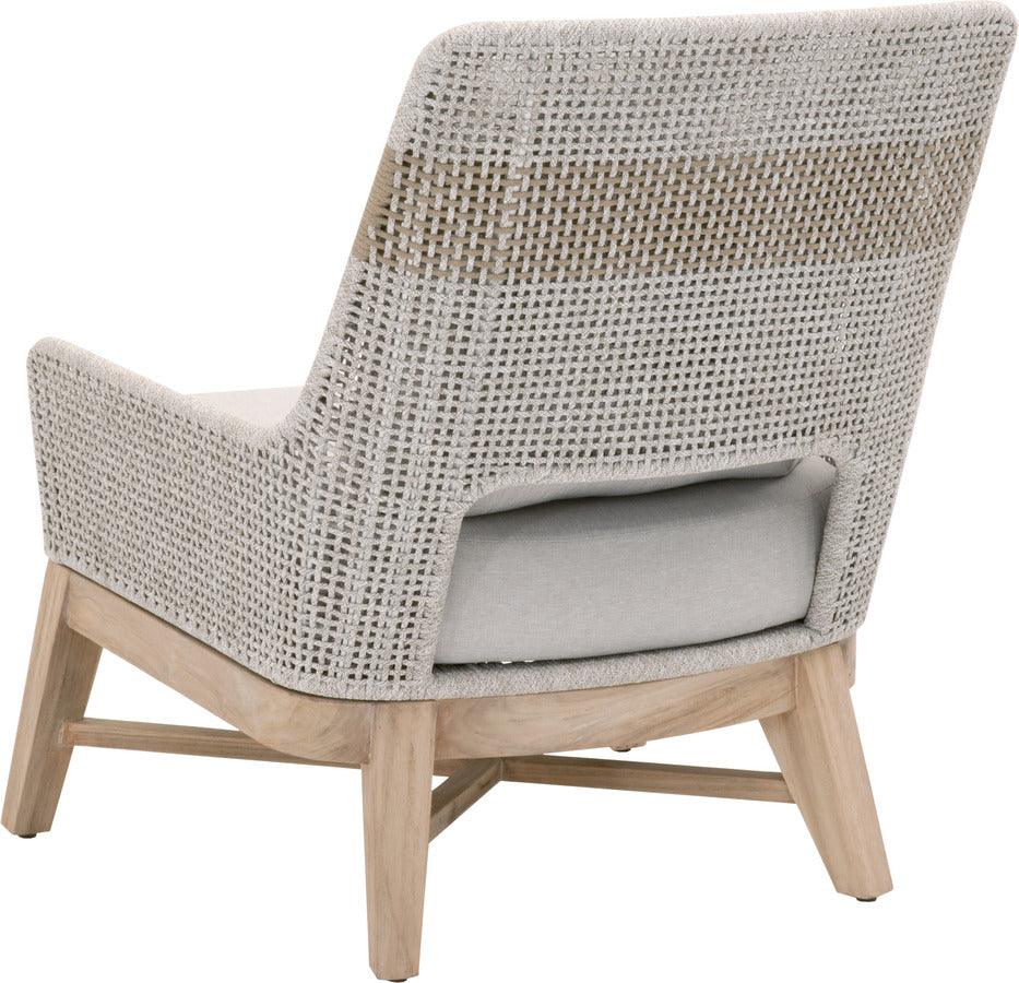 Essentials For Living Outdoor Chairs - Tapestry Outdoor Club Chair Gray Teak