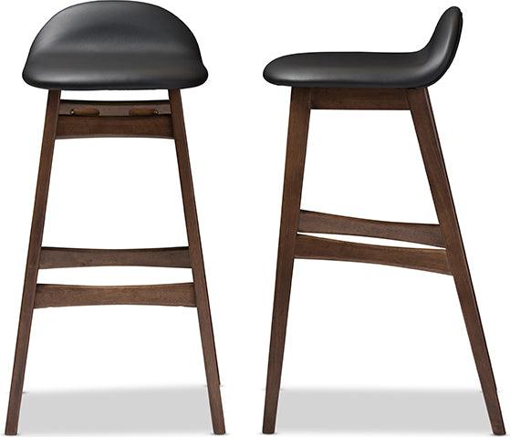Wholesale Interiors Barstools - Bloom Bar Stool Black (Set of 2)