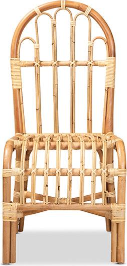 Wholesale Interiors Dining Chairs - Athena Modern and Contemporary Natural Finished Rattan Dining Chair