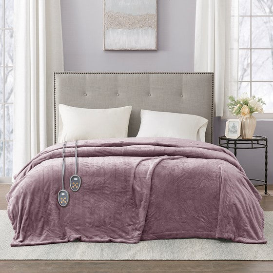 Olliix.com Heated Blankets - Blanket Lavender Twin