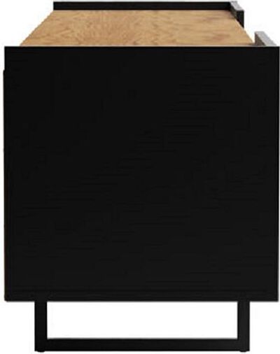 Manhattan Comfort TV & Media Units - Winston 70.86 TV Stand in Black and Cinnamon