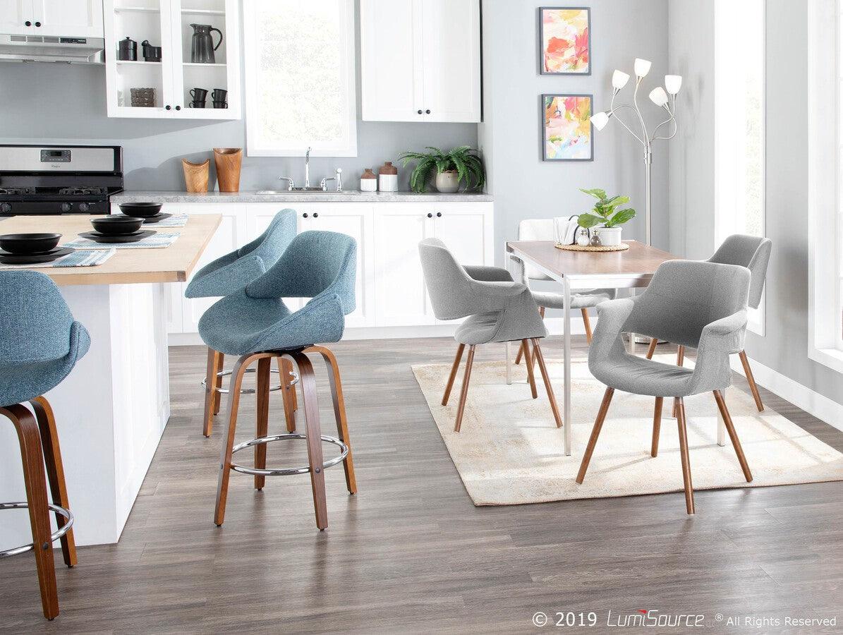 Lumisource Accent Chairs - Vintage Flair Chair 33" Light Gray