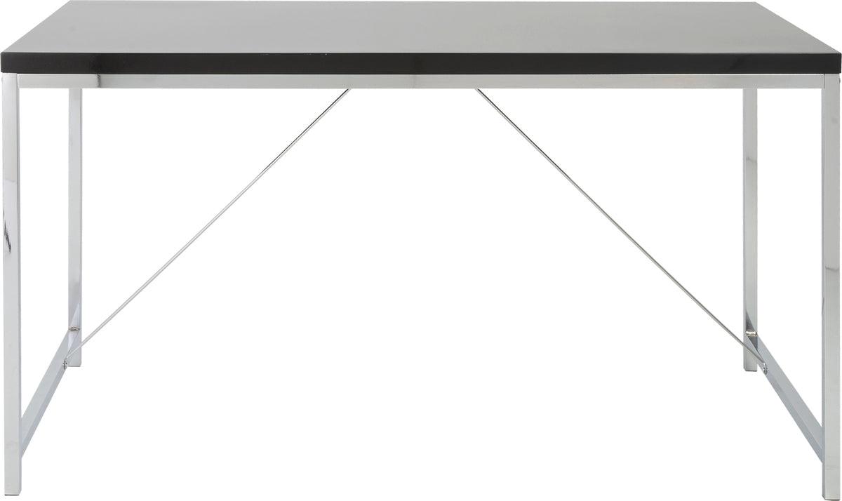 Euro Style Desks - Gilbert Desk Black & Chrome