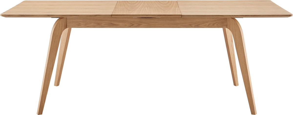 Euro Style Dining Tables - Lawrence 83" Extension Dining Table in Oak