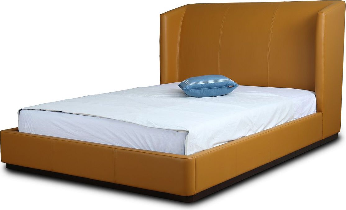 Manhattan Comfort Beds - Lenyx Saddle Queen Bed