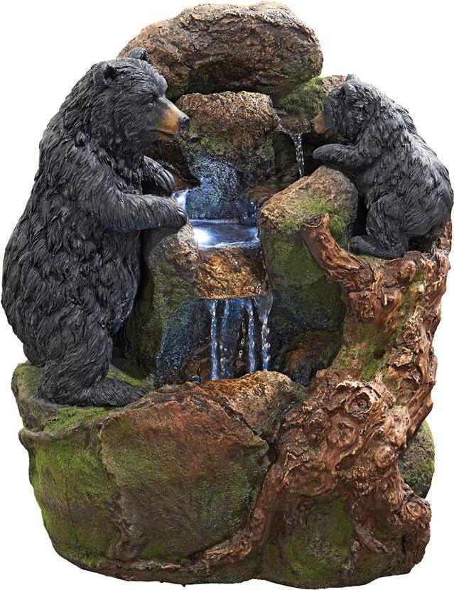 Design Toscano Fountains - Grizzly Gulch Black Bears Fountain