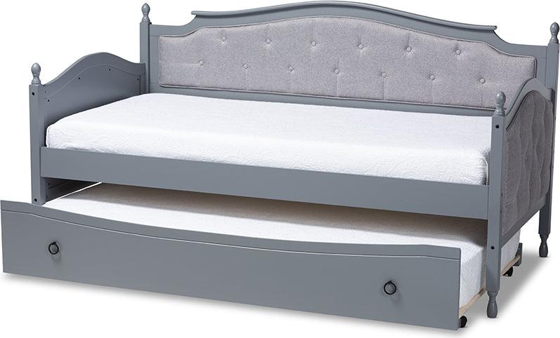 Wholesale Interiors Daybeds - Marlie 41.1" Daybed Gray & Gray