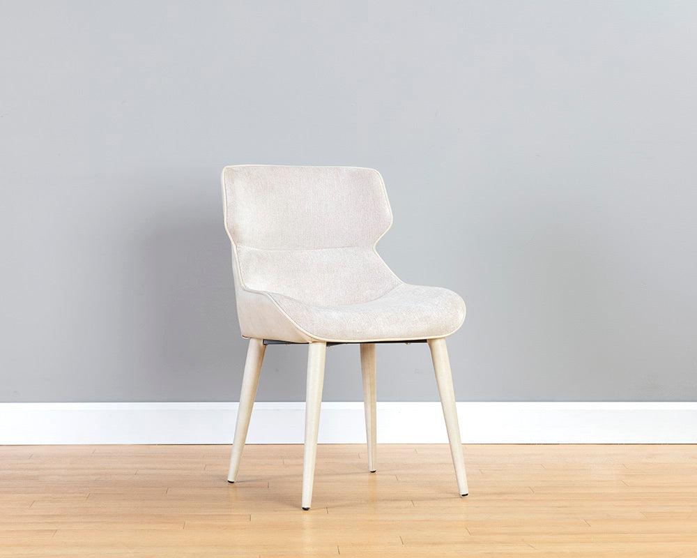 SUNPAN Dining Chairs - Jesmond Dining Chair - Polo Club Muslin / Bravo Cream (Set of 2)
