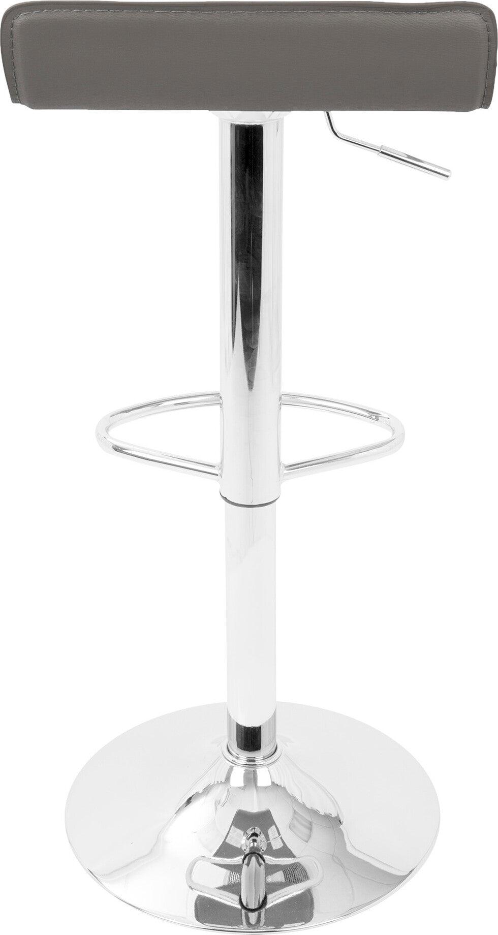 Lumisource Barstools - Ale Barstool Gray (Set of 2)