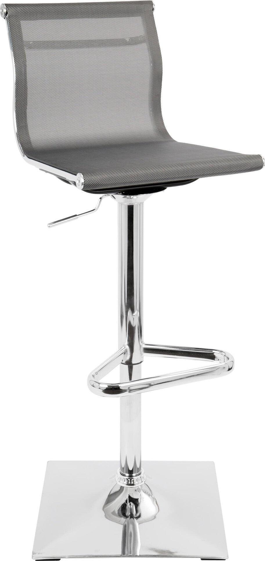 Lumisource Barstools - Mirage Barstool Silver