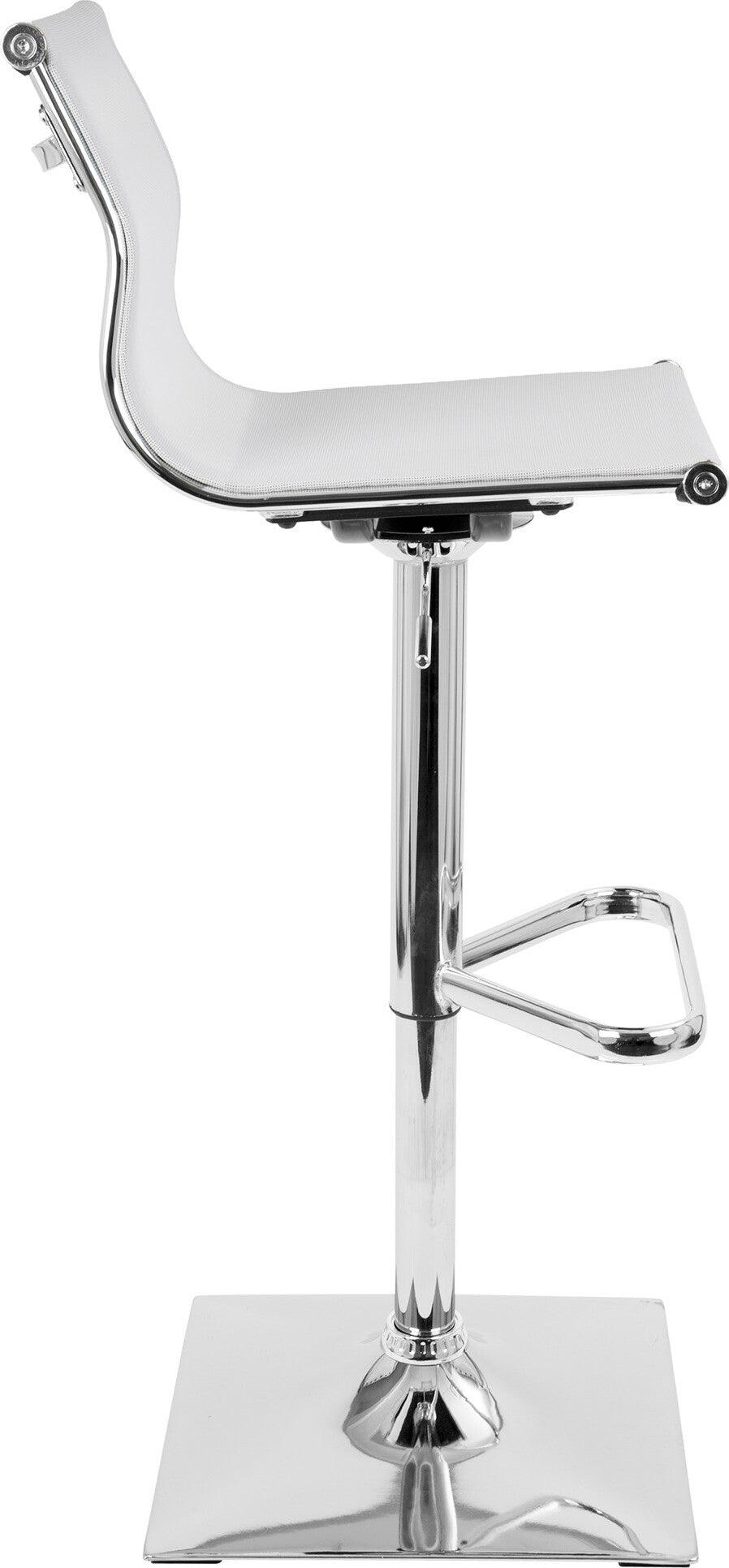Lumisource Barstools - Mirage Barstool White