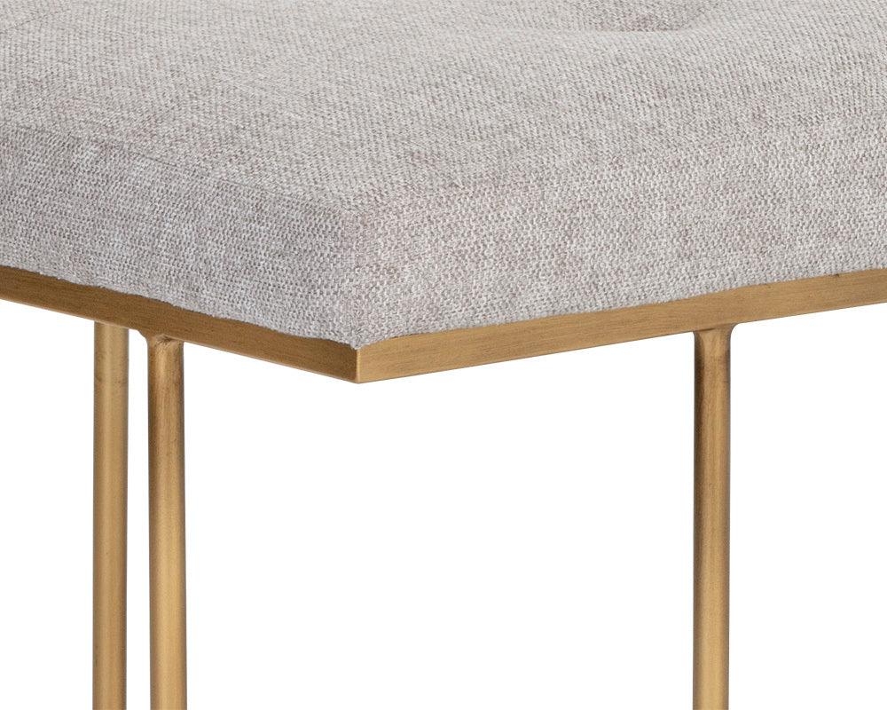 SUNPAN Benches - Maverick Bench - Belfast Heather Grey