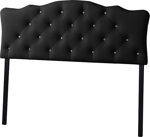 Wholesale Interiors Headboards - Rita Full Headboard Black
