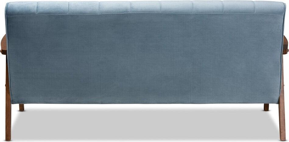 Wholesale Interiors Loveseats - Asta Sofa Light Blue