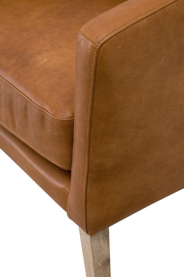 Essentials For Living Accent Chairs - Gordon Club Chair 36 " H Natural Gray Oak