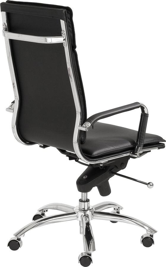 Euro Style Task Chairs - Gunar Pro High Back Office Chair Black