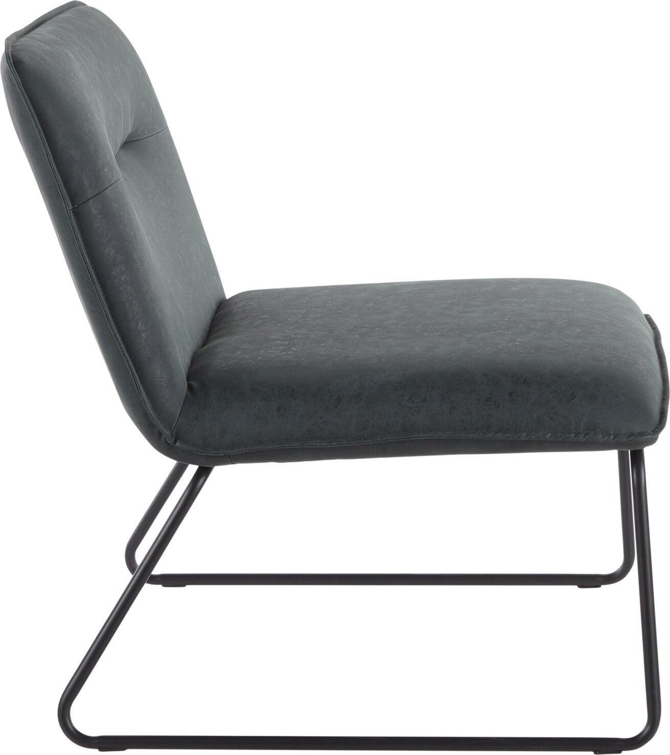 Lumisource Accent Chairs - Casper Accent Chair Black & Green