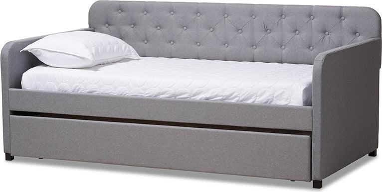 Wholesale Interiors Daybeds - Camelia 81.89" Daybed Light Gray