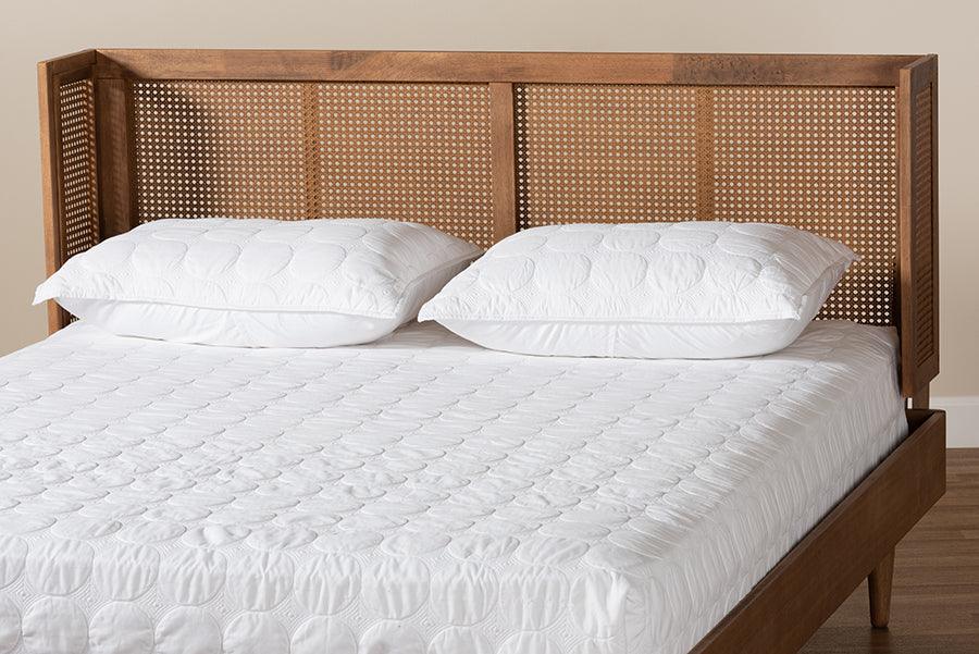 Wholesale Interiors Headboards - Rina King Headboard Ash walnut