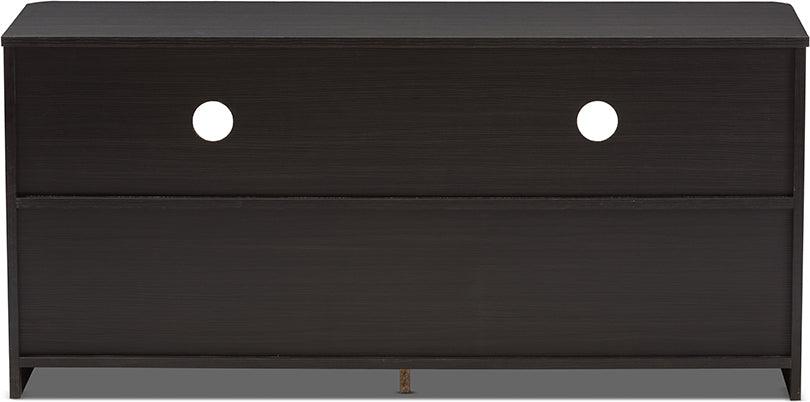 Wholesale Interiors TV & Media Units - Carlingford Modern And Contemporary Espresso Brown Finished Wood 2-Drawer Tv Stand