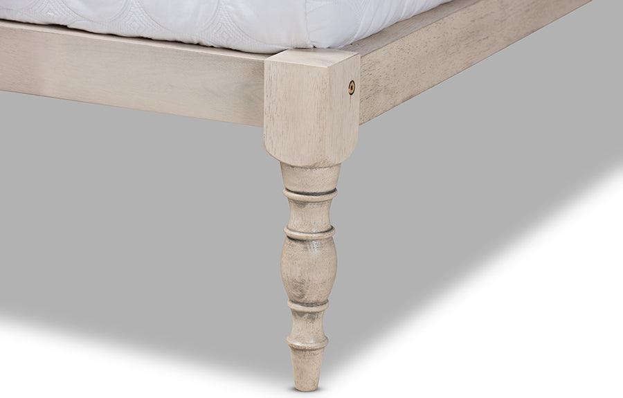 Wholesale Interiors Beds - Iseline Queen Bed Antique White