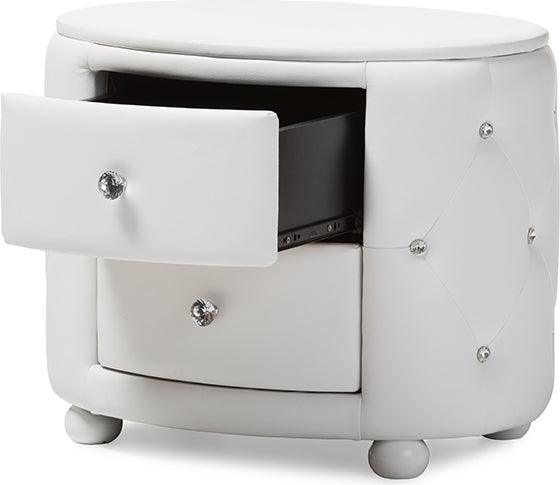 Wholesale Interiors Nightstands & Side Tables - Davina Nightstand White