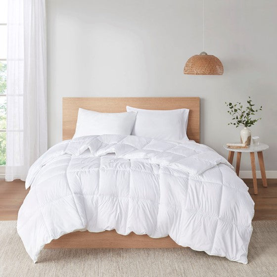 Olliix.com Comforters & Blankets - Anti-Microbial Down Alternative Comforter White Twin