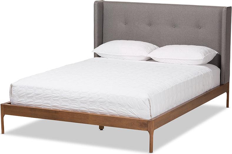 Wholesale Interiors Beds - Brooklyn King Bed Gray