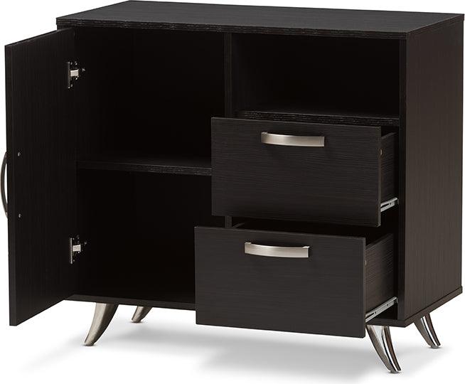 Wholesale Interiors Buffets & Sideboards - Warwick Espresso Finished Wood Sideboard Dark Brown