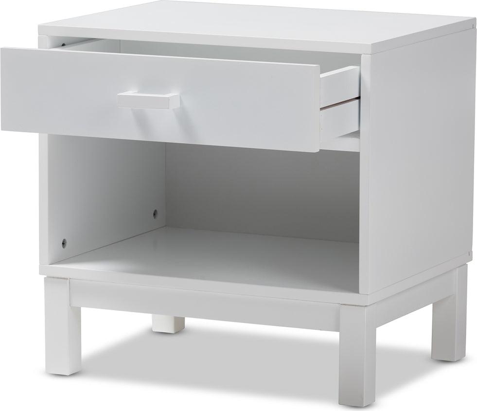 Wholesale Interiors Nightstands & Side Tables - Deirdre Nightstand White