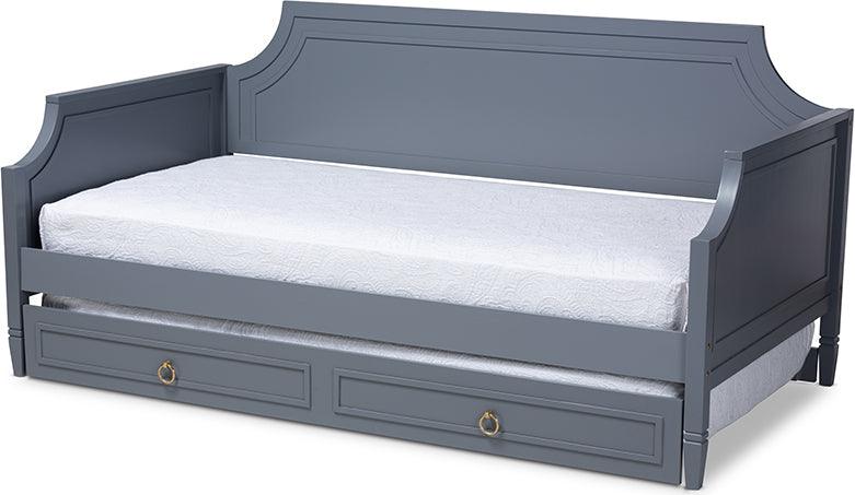 Wholesale Interiors Daybeds - Mariana 41.5" Daybed Gray