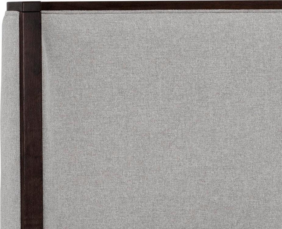 SUNPAN Beds - Colette Bed - King - Belfast Heather Grey Gray