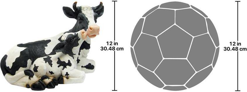 Design Toscano Statues - Mother Cow & Calf Garden Statue
