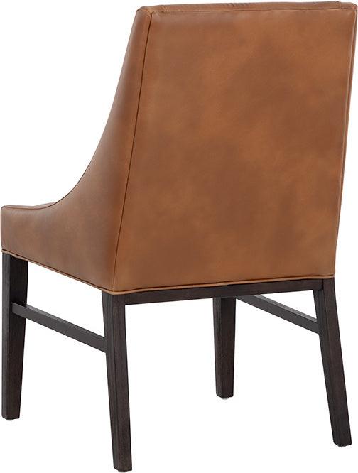 SUNPAN Dining Chairs - Zion Dining Chair - Tobacco Tan