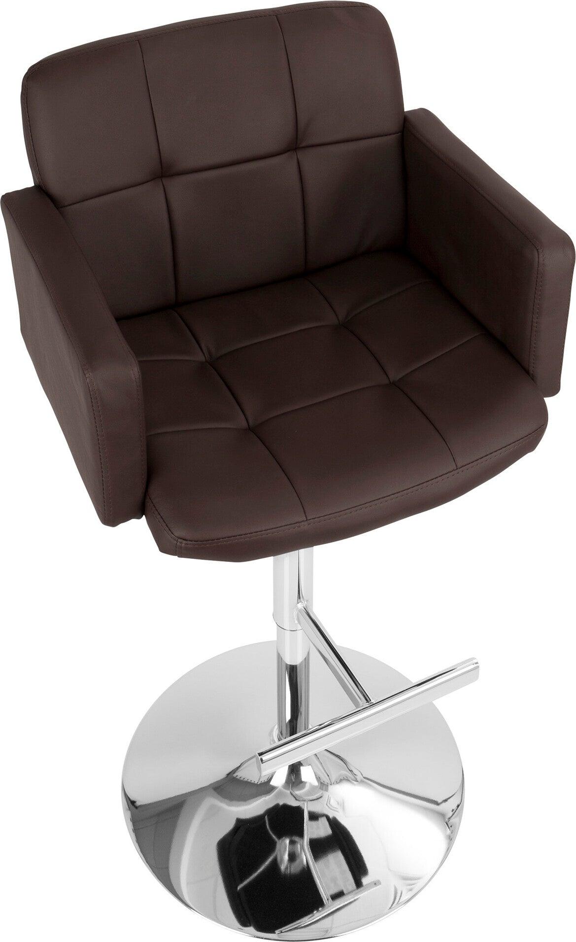 Lumisource Barstools - Stout Barstool Brown