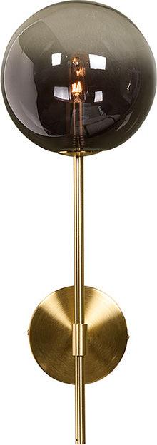 SUNPAN Wall Sconces - Izora Sconce - Brass - Smoke Grey Ombre