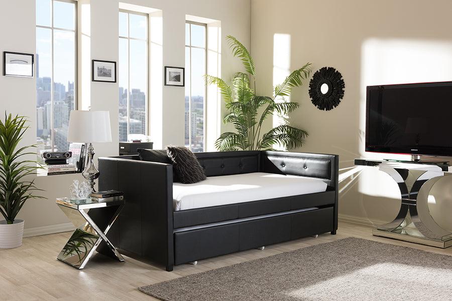 Wholesale Interiors Daybeds - Frank 82.09" Daybed Black