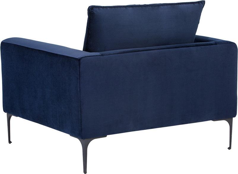 SUNPAN Accent Chairs - Virgo Armchair Metropolis Blue