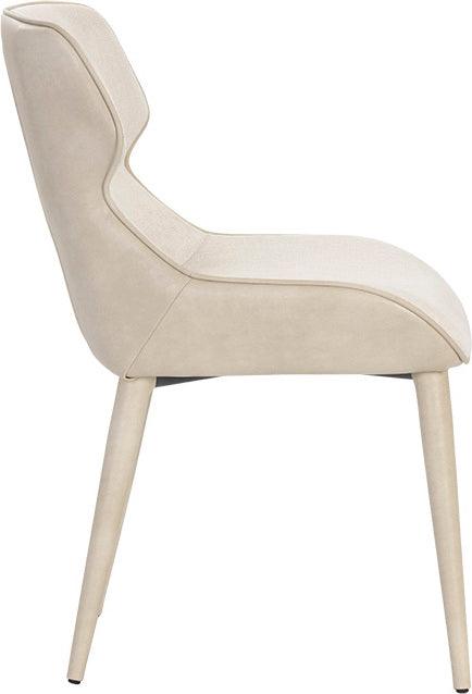 SUNPAN Dining Chairs - Jesmond Dining Chair - Polo Club Muslin / Bravo Cream (Set of 2)