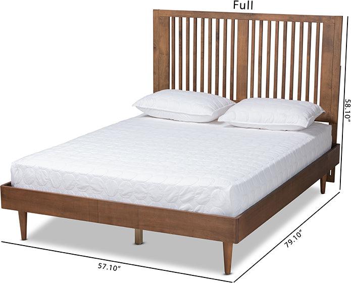 Wholesale Interiors Beds - Kioshi Full Bed Ash Walnut