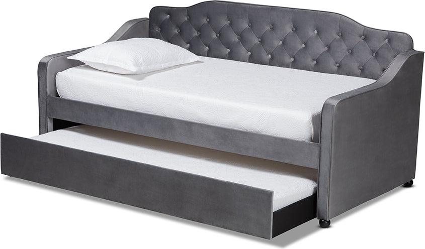 Wholesale Interiors Daybeds - Freda 83.46" Daybed Gray