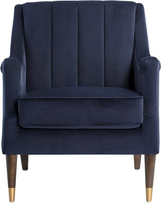 SUNPAN Accent Chairs - Patrice Lounge Chair Abbington Navy