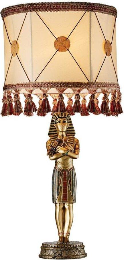 Design Toscano Spooky Decor - Egyptian Pharoah Lamp