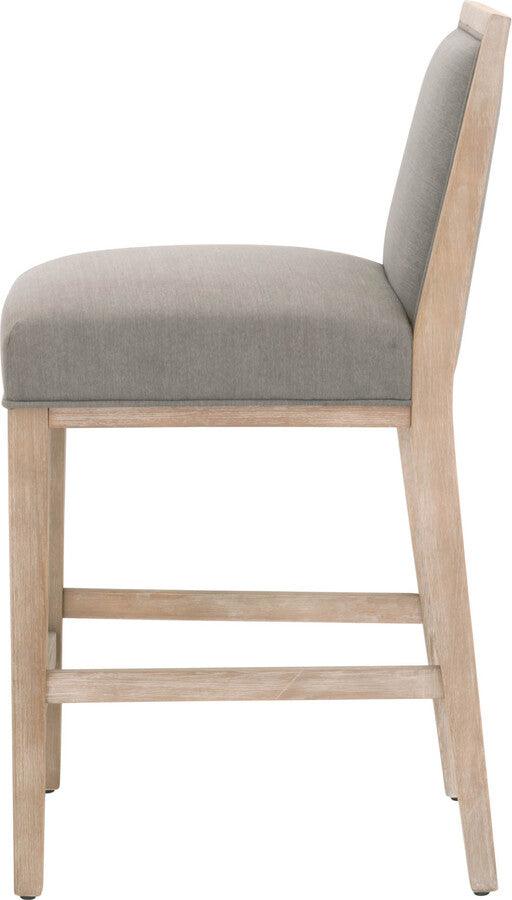 Essentials For Living Barstools - Martin Counter Stool Set of 2 Natural Gray 38"H