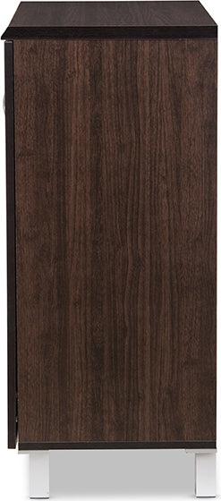 Wholesale Interiors Buffets & Sideboards - Excel Modern and Contemporary Dark Brown Sideboard Storage Cabinet